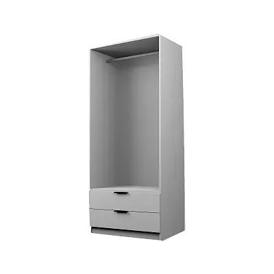 картинка Шкаф ЭКОН распашной 2-х дверный с 2-мя ящиками со штангой от магазина КУПИ КУПЕ